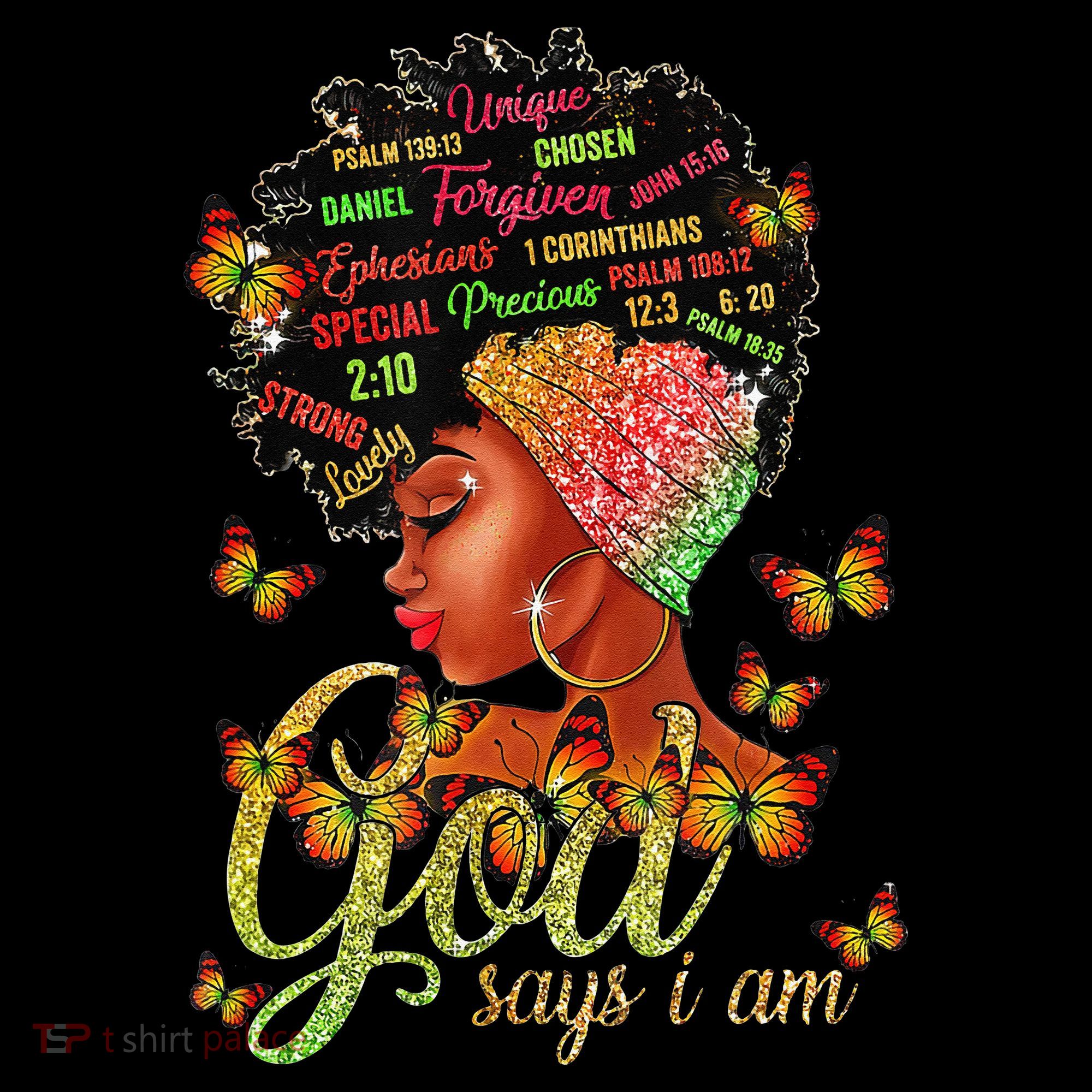 Black  God Says I Am Black Melanin History Month Pride Coffee Mug