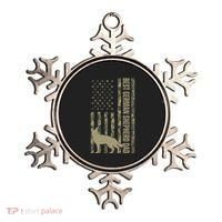 Best German Shepherd Dog Dad Camouflage American Flag Ornament thumb 0