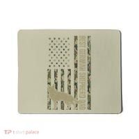 Best German Shepherd Dog Dad Camouflage American Flag Mousepad thumb 0