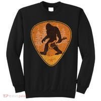Bigfoot Guitar Sasquatch Yeti Guitarist Music Men Sweatshirt thumb 0