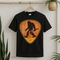 Bigfoot Guitar Sasquatch Yeti Guitarist Music Men T-Shirt thumb 2
