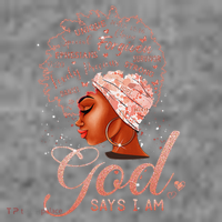 Black God Says I Am Black Melanin History Month Pride Toddler Hoodie thumb 2