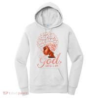 Black God Says I Am Black Melanin History Month Pride Women's Hoodie thumb 0