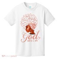 Black God Says I Am Black Melanin History Month Pride Kids T-Shirt thumb 0
