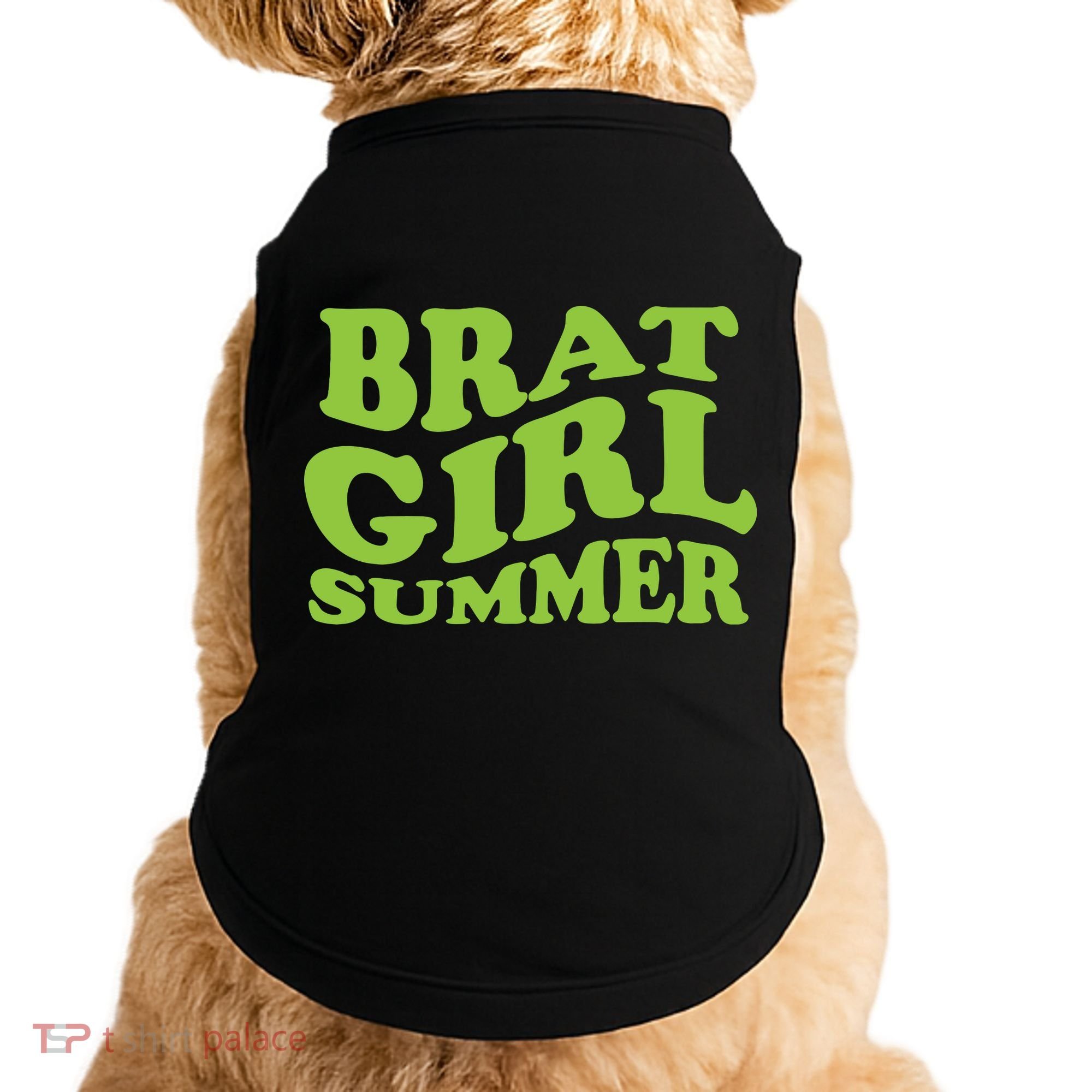 Brat Girl Summer Cute Retro Summer Doggie Tank