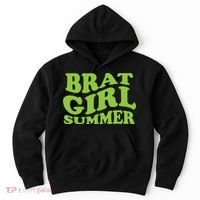 Brat Girl Summer Cute Retro Summer Hoodie thumb 0