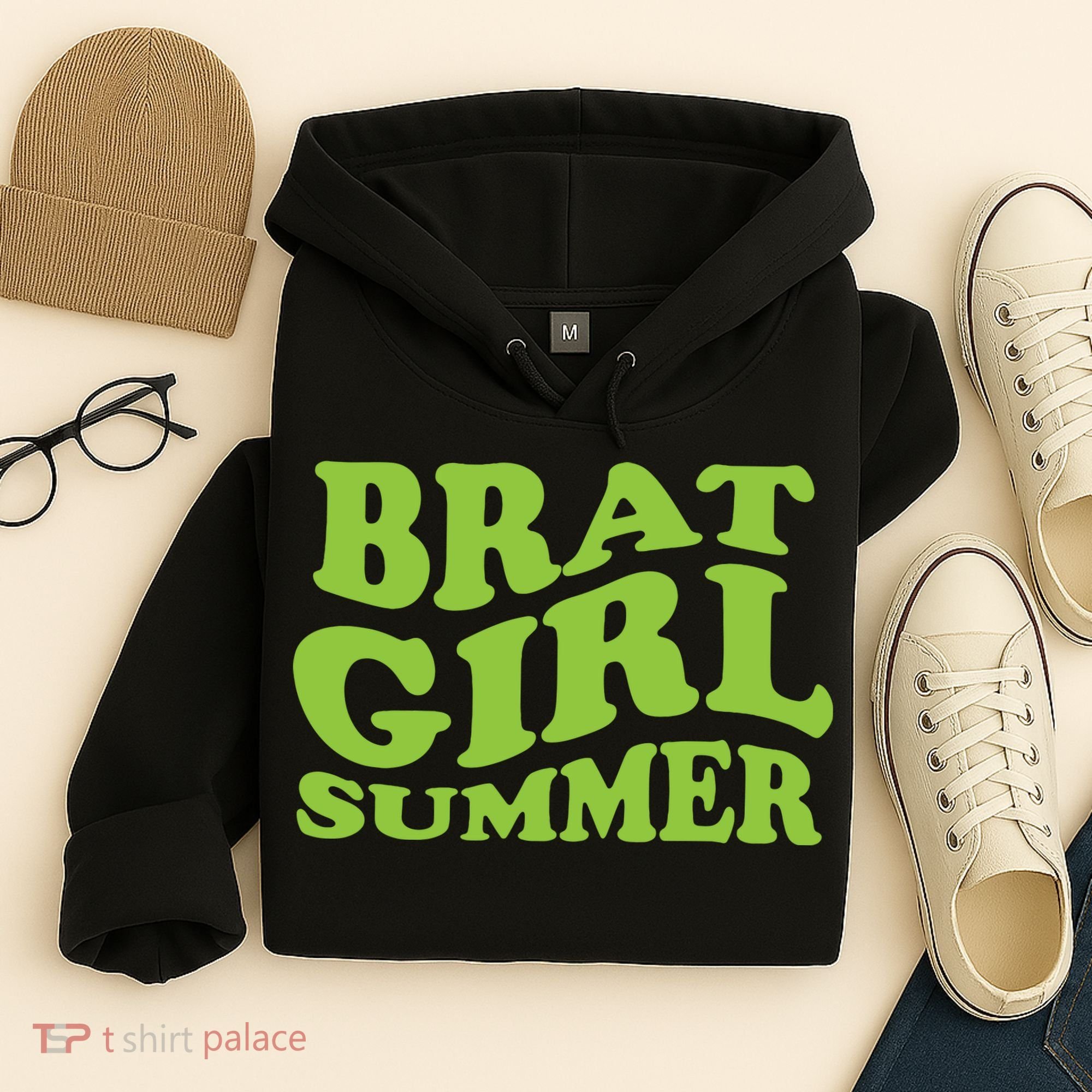 Brat Girl Summer Cute Retro Summer Hoodie