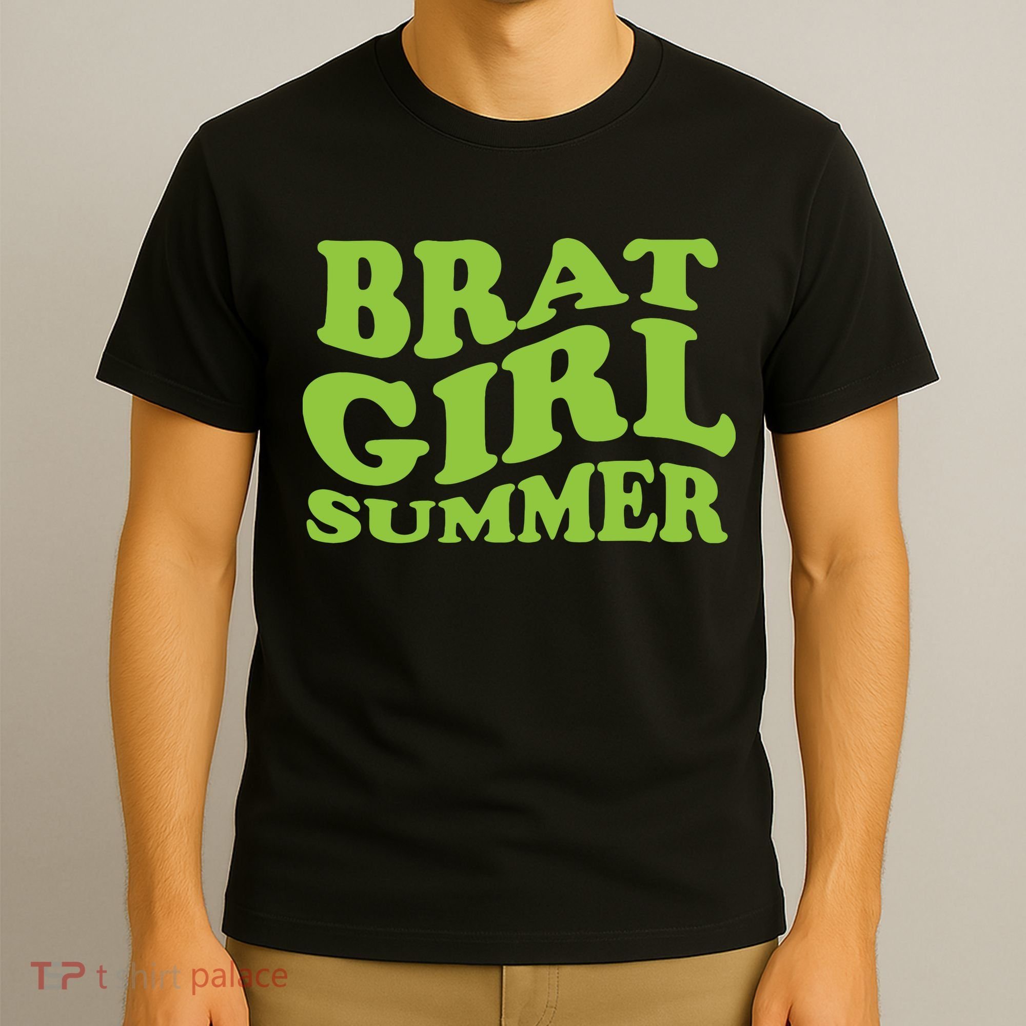 Brat Girl Summer Cute Retro Summer T-Shirt