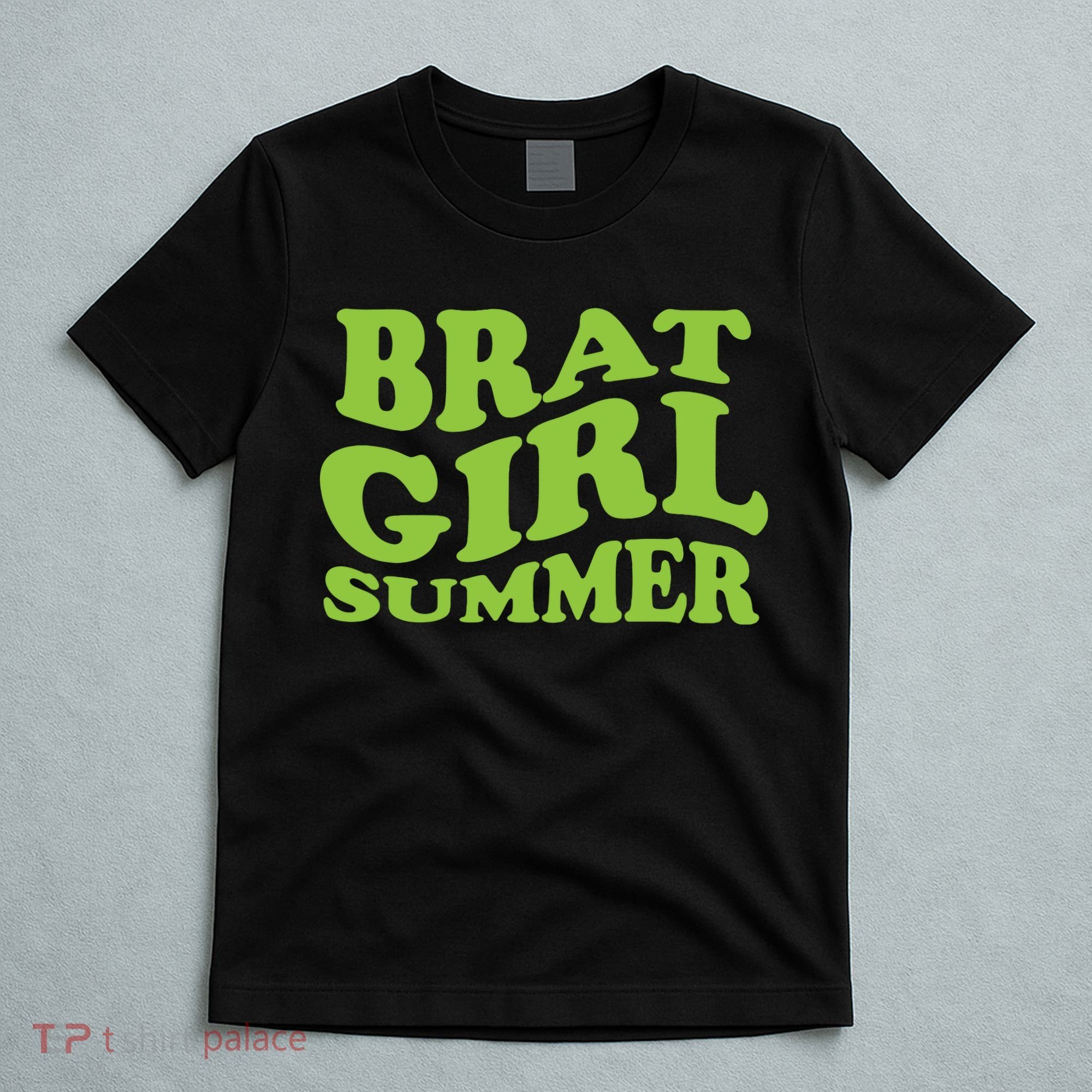 Brat Girl Summer Cute Retro Summer T-Shirt