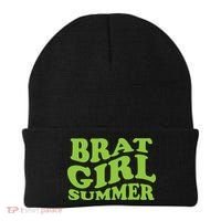 Brat Girl Summer Cute Retro Summer Beanie thumb 0