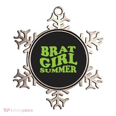 Brat Girl Summer Cute Retro Summer Ornament