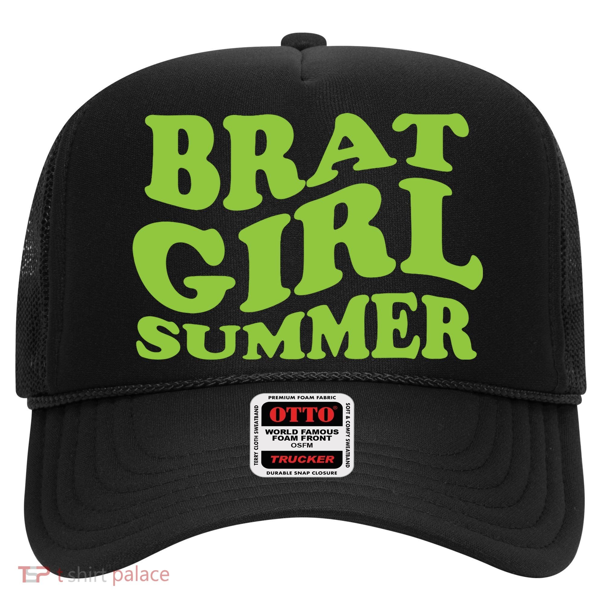 Brat Girl Summer Cute Retro Summer Hat