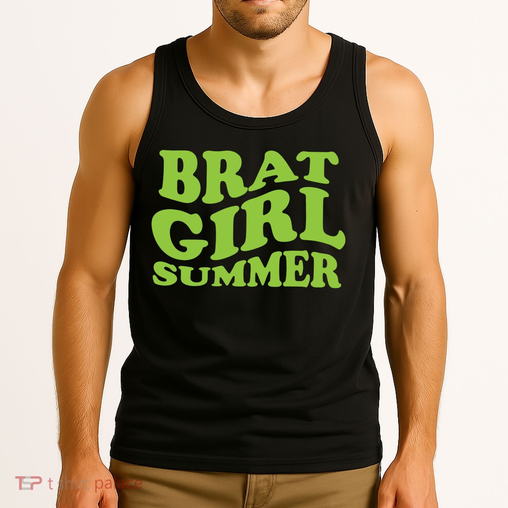 Brat Girl Summer Cute Retro Summer Tank Top