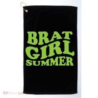 Brat Girl Summer Cute Retro Summer Golf Towel thumb 0