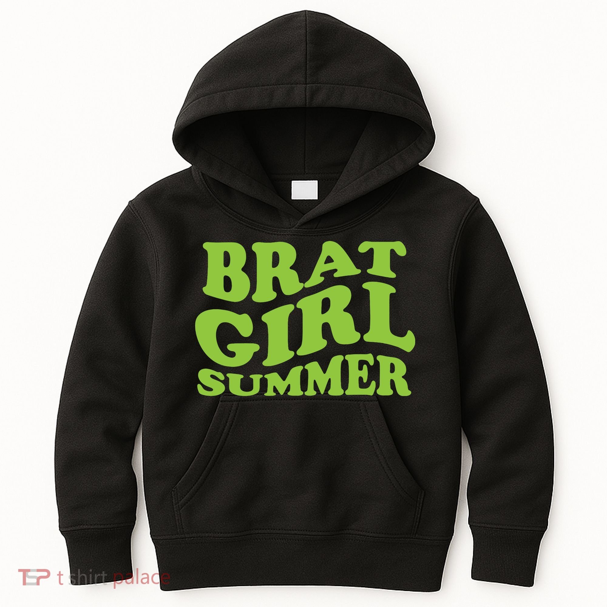 Brat Girl Summer Cute Retro Summer Kids Hoodie