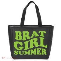 Brat Girl Summer Cute Retro Summer Tote Bag thumb 0