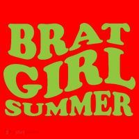 Brat Girl Summer Cute Retro Summer Santa Hat thumb 1