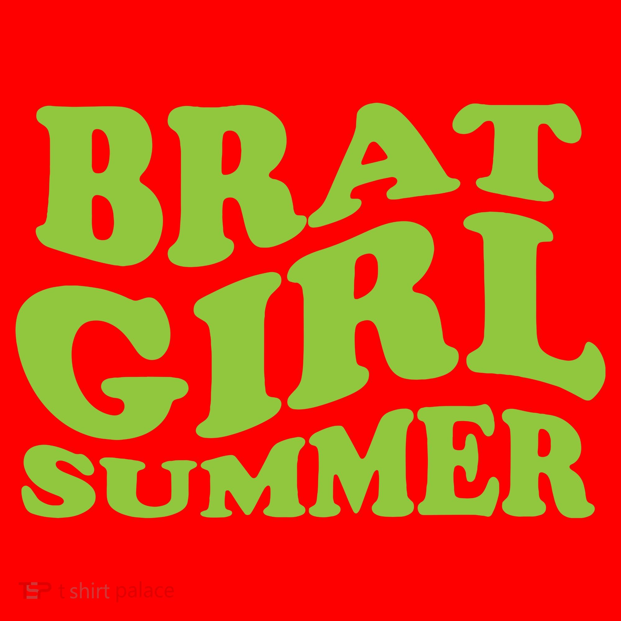 Brat Girl Summer Cute Retro Summer Santa Hat