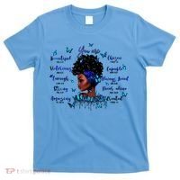 Black God Says I Am Afro Christian Religious Gift Funny Gift T-Shirt thumb 0