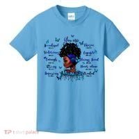 Black God Says I Am Afro Christian Religious Gift Funny Gift Kids T-Shirt thumb 0
