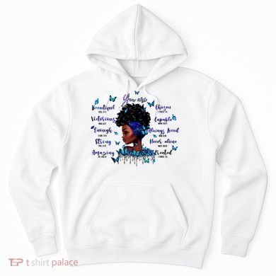 Black God Says I Am Afro Christian Religious Gift Funny Gift Hoodie