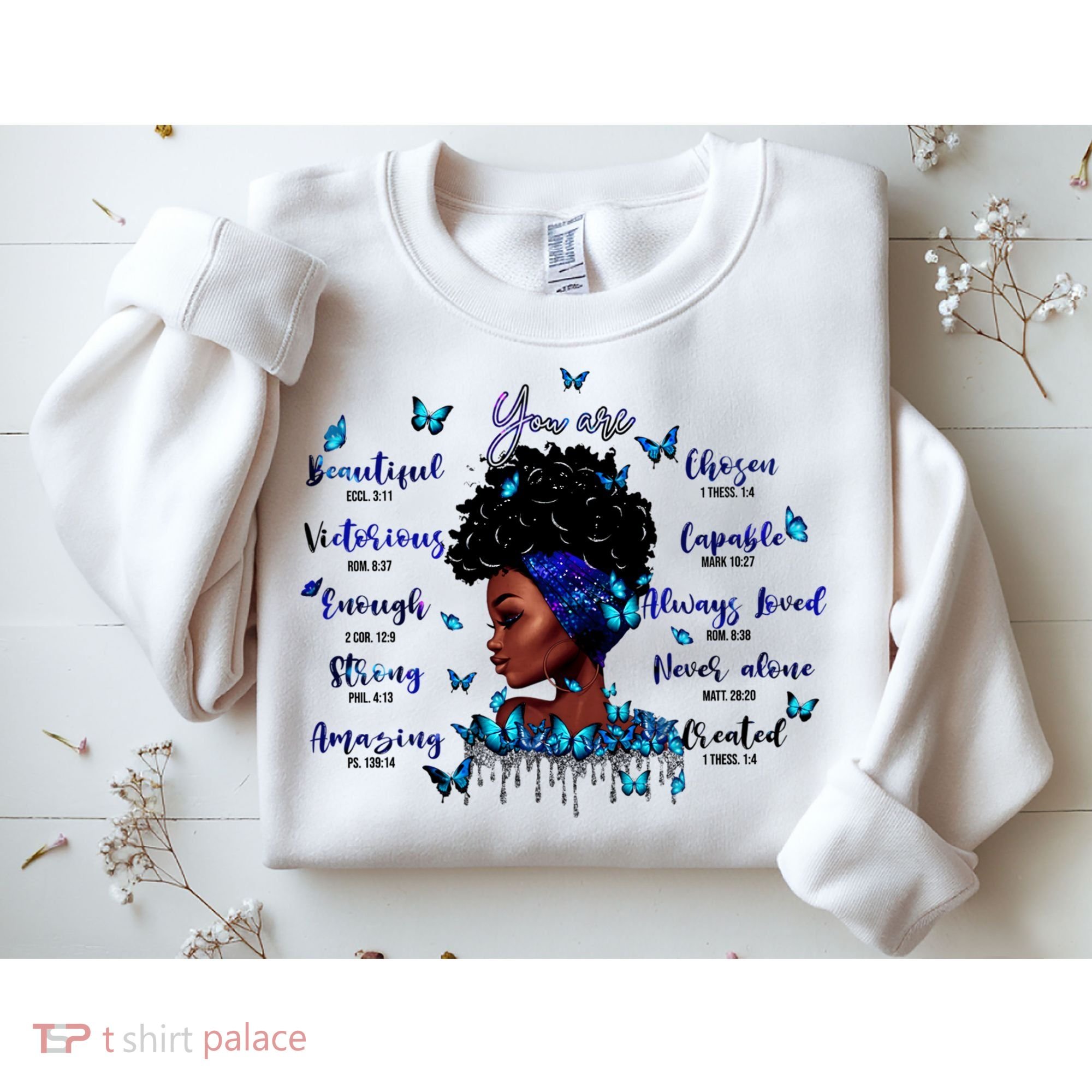Black God Says I Am Afro Christian Religious Gift Funny Gift Sweatshirt