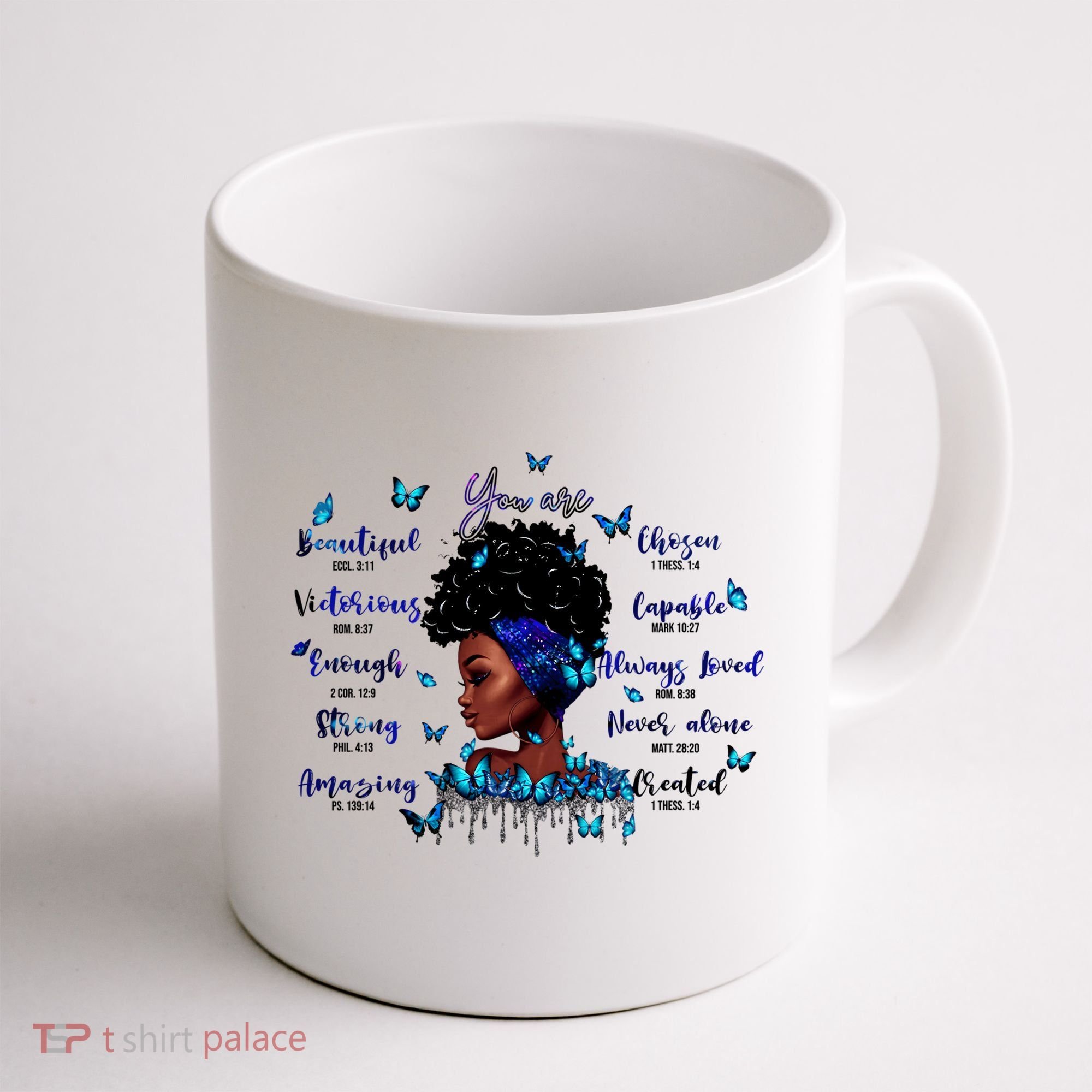 Black God Says I Am Afro Christian Religious Gift Funny Gift Coffee Mug