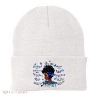 Black God Says I Am Afro Christian Religious Gift Funny Gift Beanie thumb 0