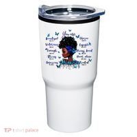 Black God Says I Am Afro Christian Religious Gift Funny Gift Tumbler thumb 0