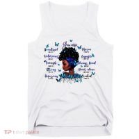 Black God Says I Am Afro Christian Religious Gift Funny Gift Tank Top thumb 0