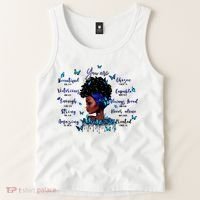 Black God Says I Am Afro Christian Religious Gift Funny Gift Tank Top thumb 2