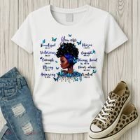 Black God Says I Am Afro Christian Religious Gift Funny Gift Women's T-Shirt thumb 3