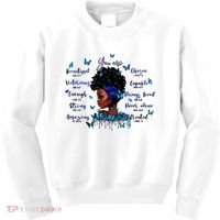 Black God Says I Am Afro Christian Religious Gift Funny Gift Kids Sweatshirt thumb 0