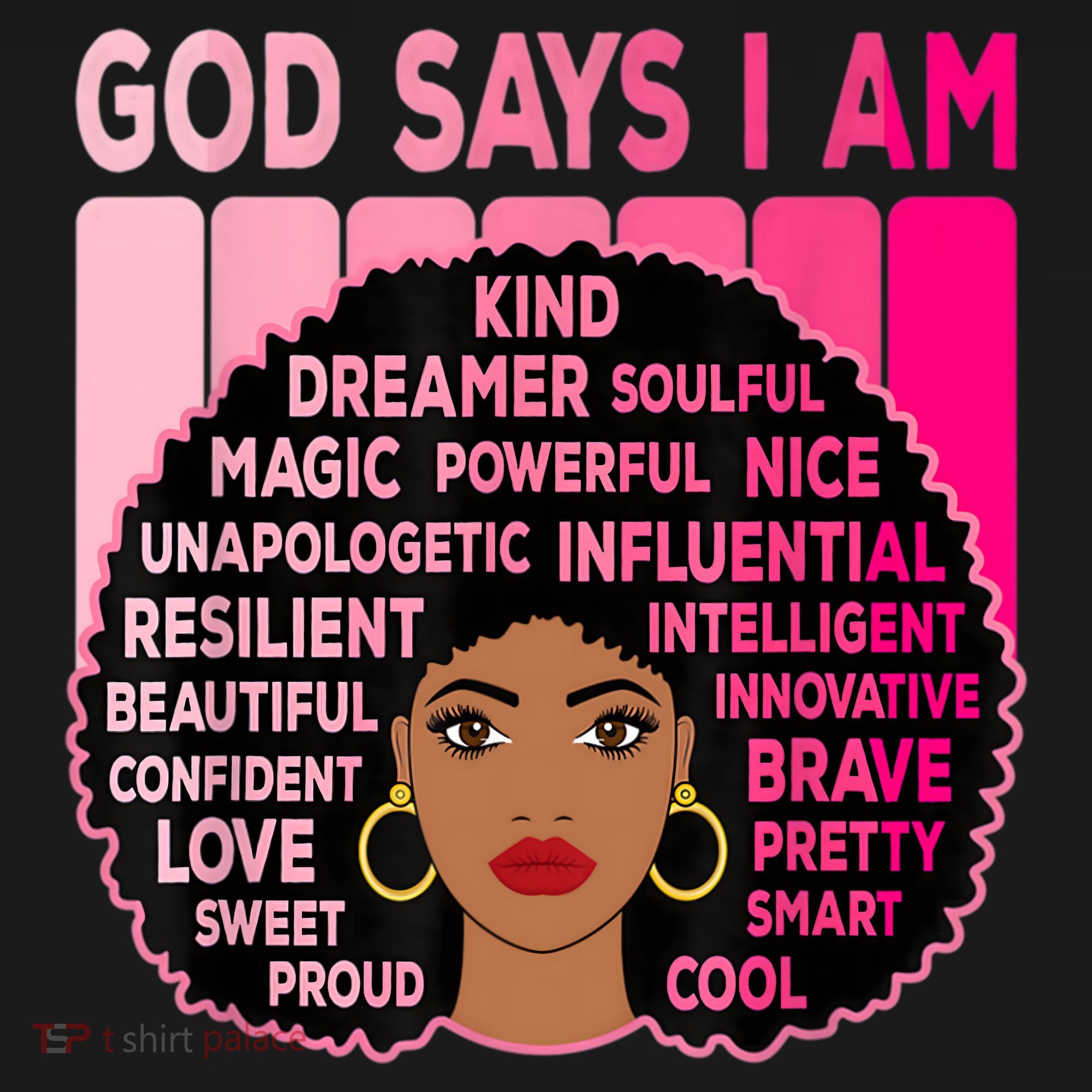 Black God Says I Am Black Melanin History Month Pride Great Gift Doggie Tank
