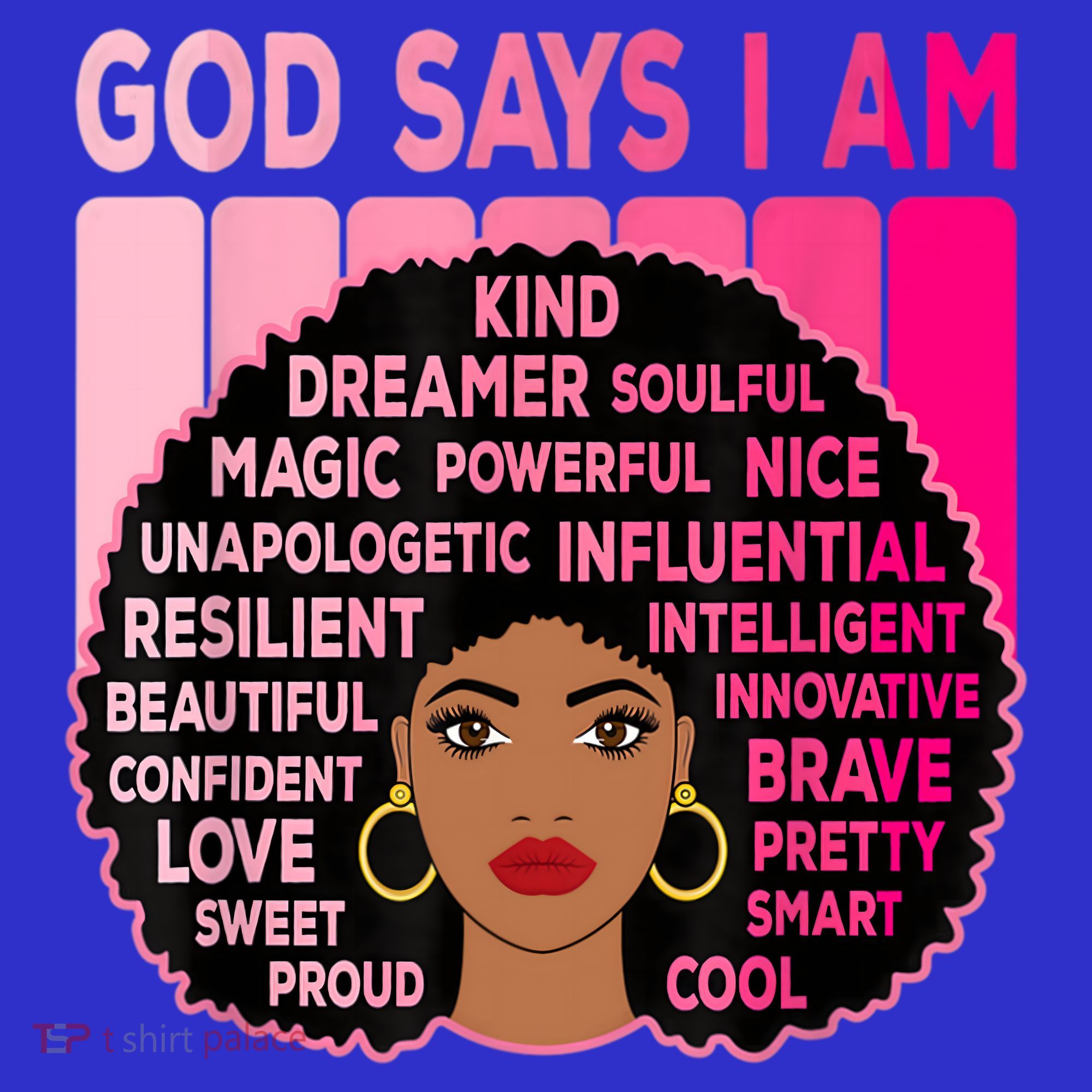 Black God Says I Am Black Melanin History Month Pride Great Gift Women's Tank Top