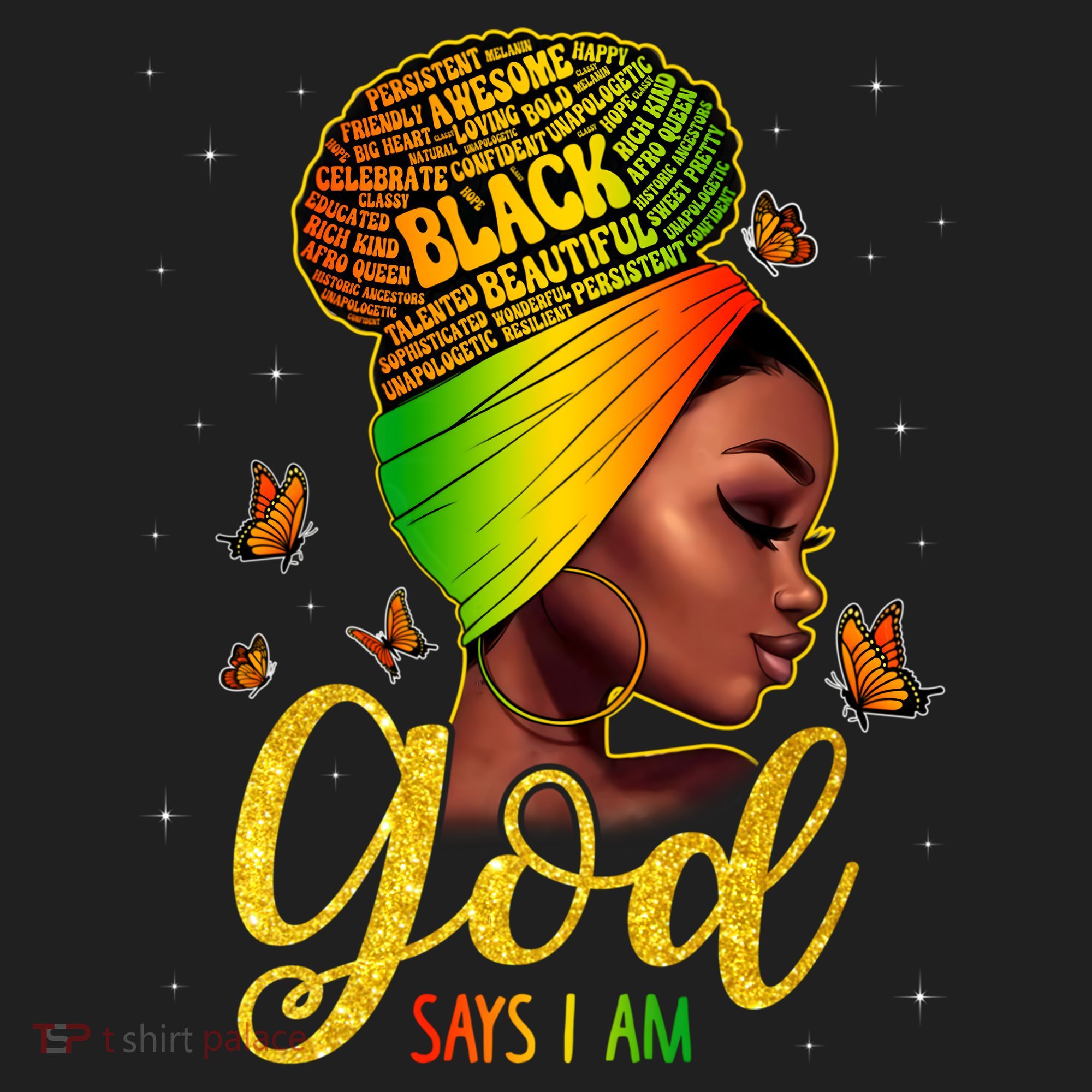 Black God Says I Am Juneteenth Black History Month Blm Gift Beanie