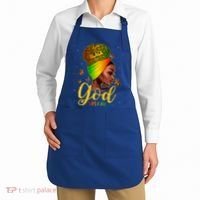 Black God Says I Am Juneteenth Black History Month Blm Gift Apron thumb 2