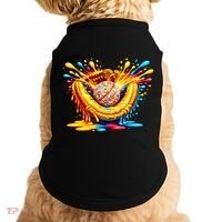 Baseball Glove Splatter Ice Cream Drip Doggie Tank thumb 0