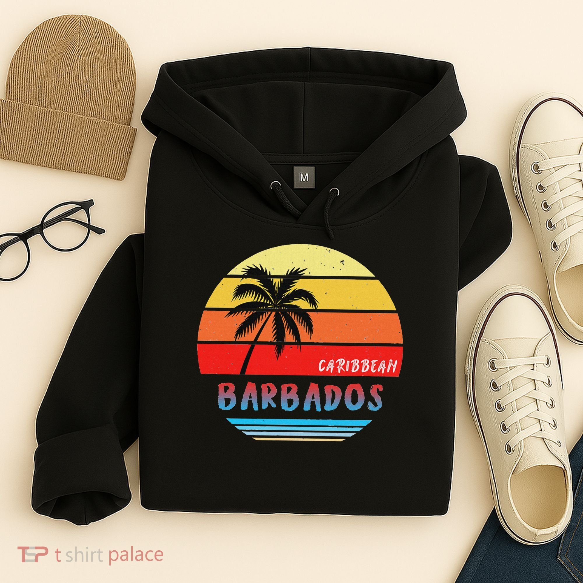 Barbados Gift Souvenir Caribbean Hoodie