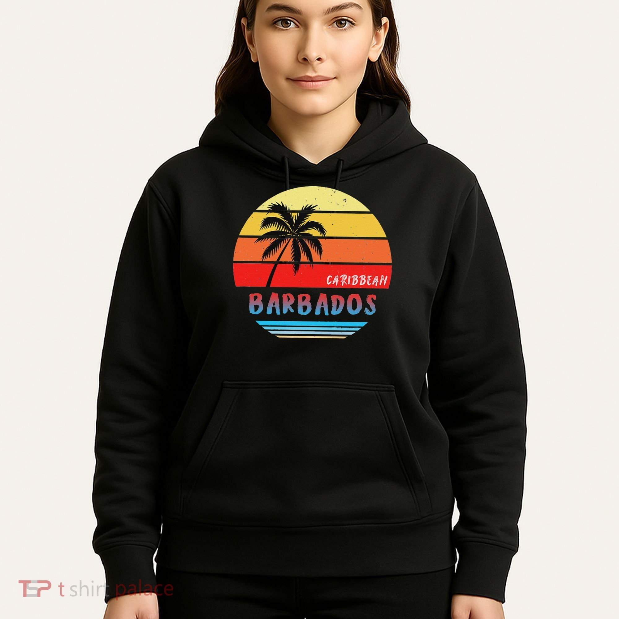Barbados Gift Souvenir Caribbean Hoodie
