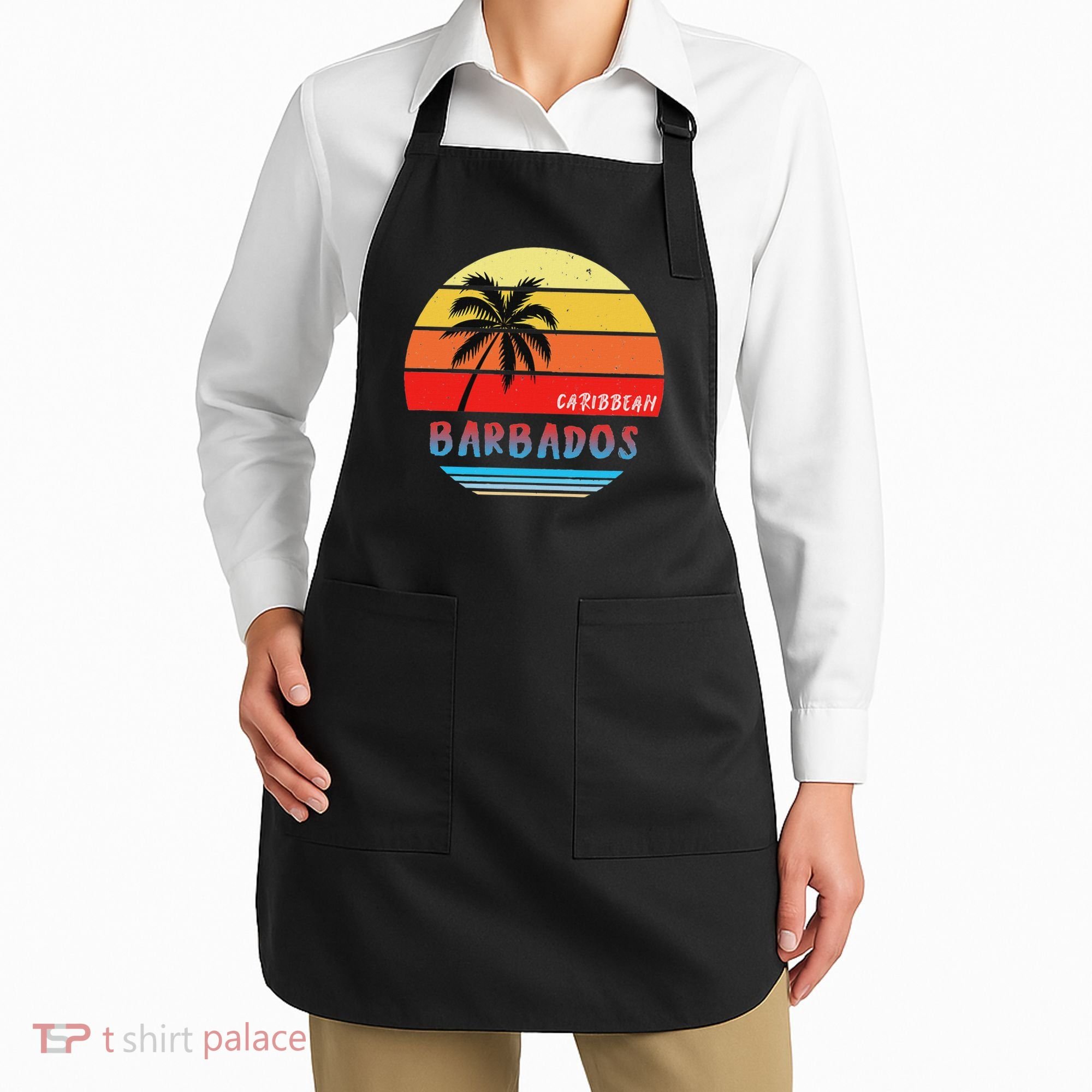 Barbados Gift Souvenir Caribbean Apron
