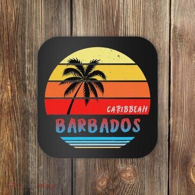 Barbados Gift Souvenir Caribbean Coaster