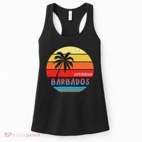 Barbados Gift Souvenir Caribbean Women's Tank Top thumb 0