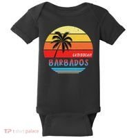 Barbados Gift Souvenir Caribbean Baby Bodysuit thumb 0