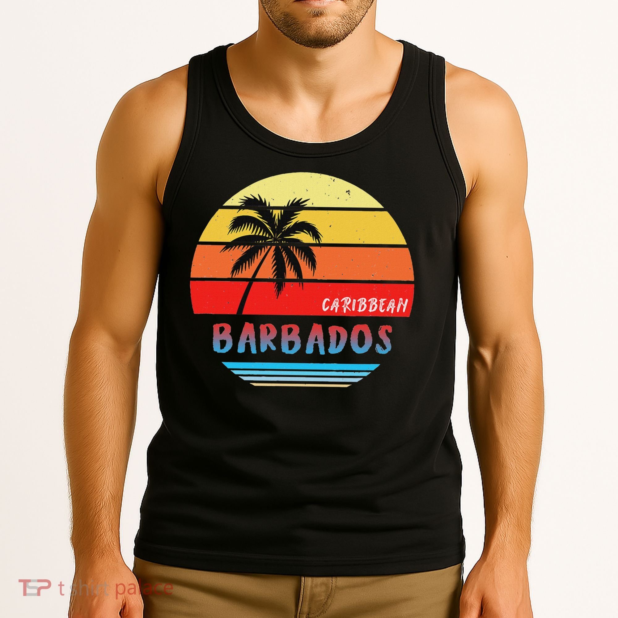Barbados Gift Souvenir Caribbean Tank Top