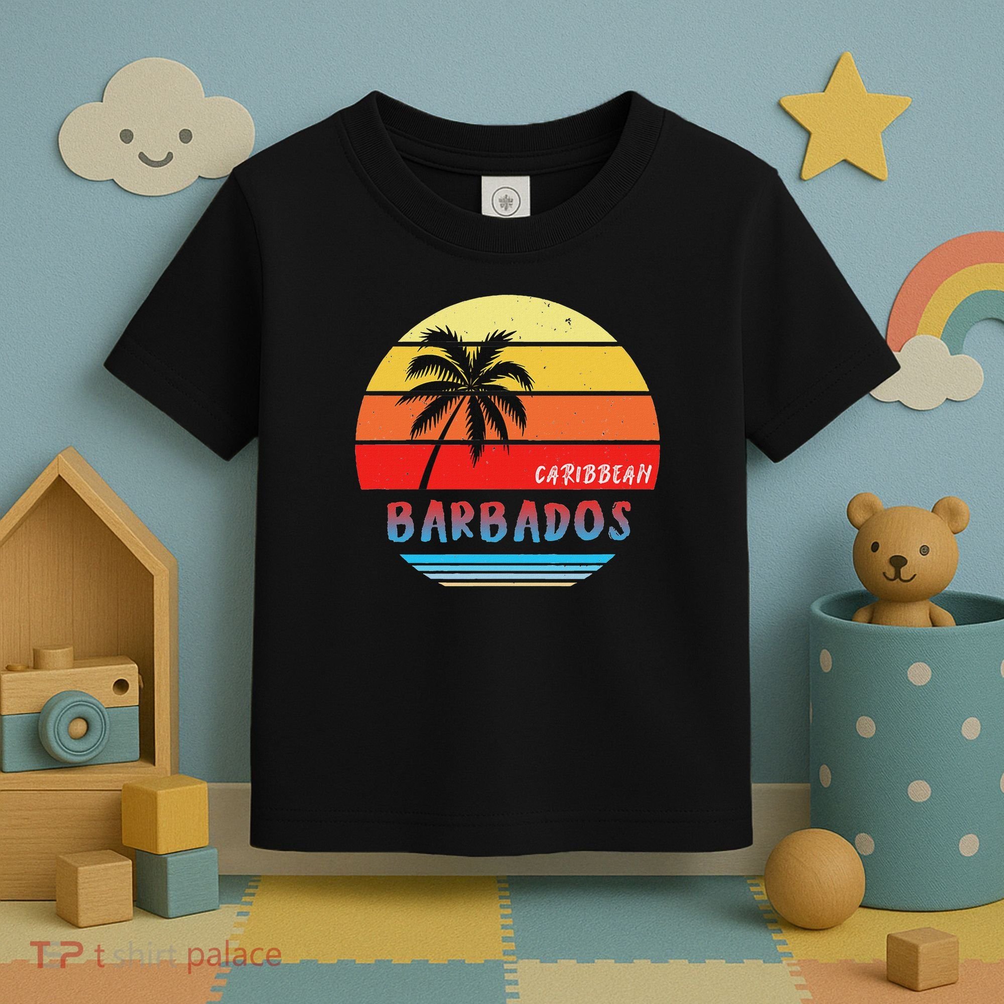 Barbados Gift Souvenir Caribbean Toddler T-Shirt