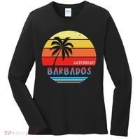 Barbados Gift Souvenir Caribbean Women's Long Sleeve Shirt thumb 0