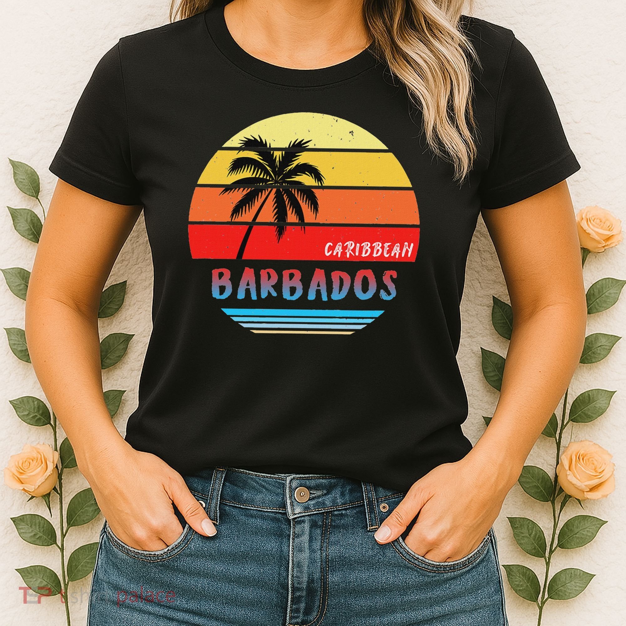 Barbados Gift Souvenir Caribbean Women's T-Shirt