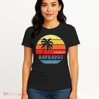 Barbados Gift Souvenir Caribbean Women's T-Shirt thumb 4