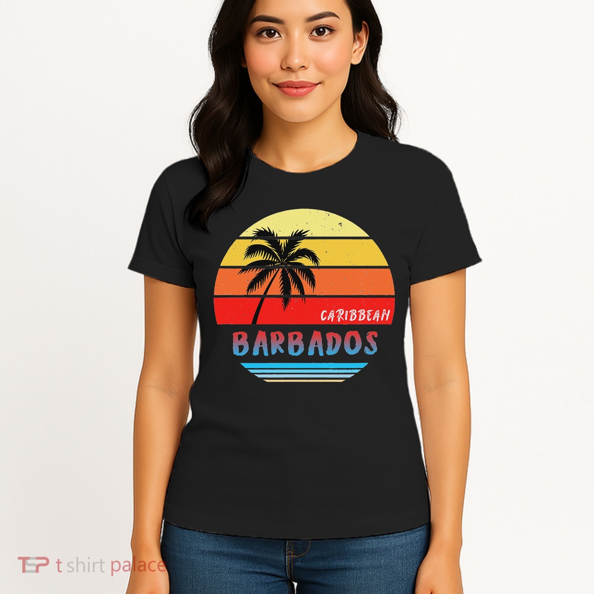 Barbados Gift Souvenir Caribbean Women's T-Shirt